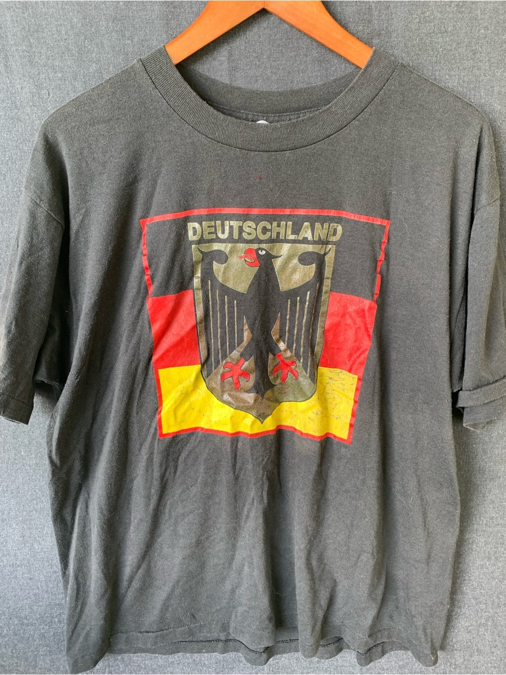Vintage Deutschland Graphic Tee Shirt Hazelwood Premo Adult XL